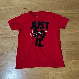 Red Nike T-shirt